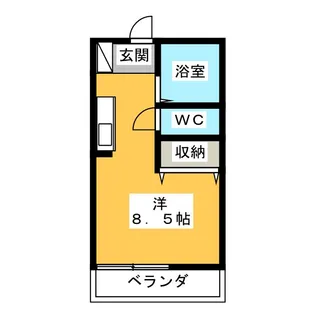 セジュール杉崎【1階】の間取り