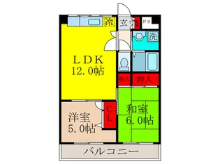 ステ-トピア イトウ【2階】の間取り