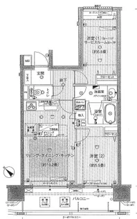 茨城県土浦市富士崎1【マンション】の間取り