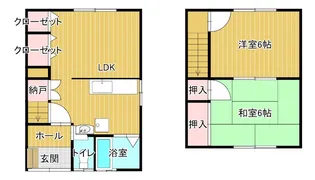 愛媛県新居浜市庄内町6【一戸建】の間取り