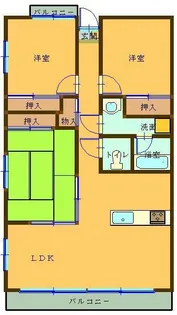ARCADIAII【4階】の間取り