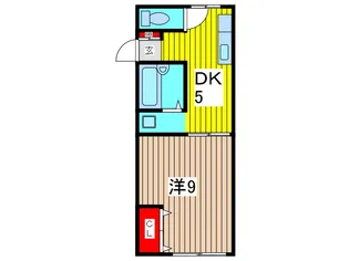 カーサシプレ【2階】の間取り