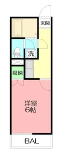 ガイア春日町【3階】の間取り