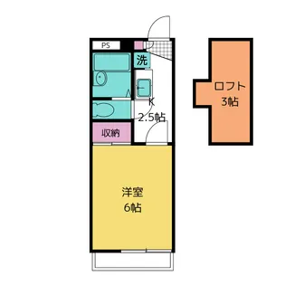 トラストヒルズ本鵠沼【2階】の間取り