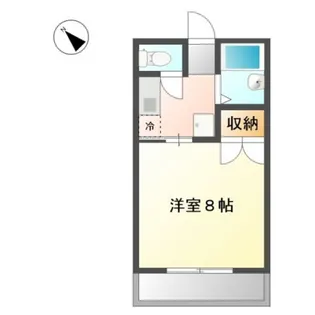 セントフォレスト下中野A【2階】の間取り