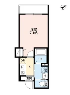 robot home 六郷土手(ロボットホームロクゴウドテ)【2階】の間取り