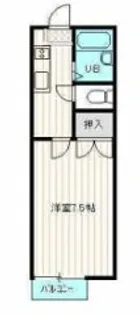 宮城県仙台市太白区泉崎2【アパート】の間取り
