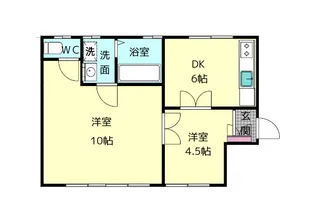 奈良県生駒市南田原町【一戸建】の間取り