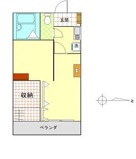 コートピアリッジ【6階】の間取り