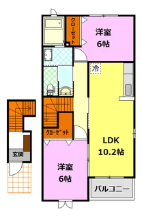 グランド・エース【2階】の間取り