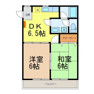 アネックス2【1階】の間取り