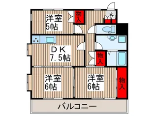 三宝館【2階】の間取り