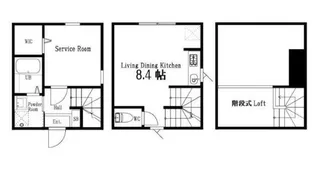 1SDKの間取り画像