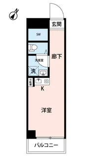 マイステージ駒沢公園【4階】の間取り