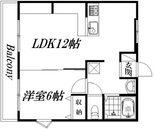 A-life南浅田【3階】の間取り