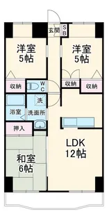 エトワールテラ【2階】の間取り
