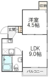 日神パレス戸越【2階】の間取り