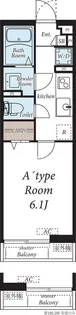 東京都練馬区北町7【アパート】の間取り