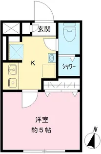 THE ROOM’S 西大井【1階】の間取り