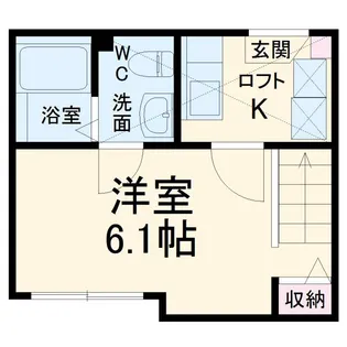 カーサキュリオ【2階】の間取り