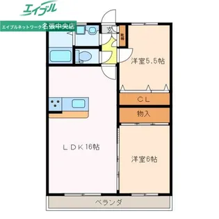 コンフォート鴻之台【3階】の間取り