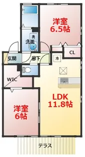 神奈川県小田原市柳新田【アパート】の間取り
