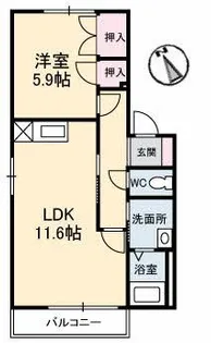 アーバンプレイス【2階】の間取り
