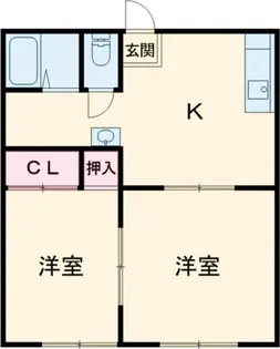 サザンウィンド【1階】の間取り