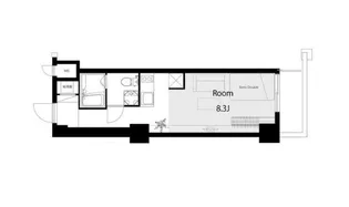ウイン四ツ谷【6階】の間取り