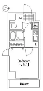 OLIO芝浦【7階】の間取り