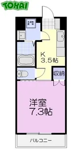 Milky Way【3階】の間取り