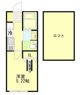 ランドホップ鶴見生麦【2階】の間取り