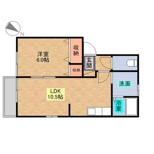 ハイリッツ久山台 A【2階】の間取り