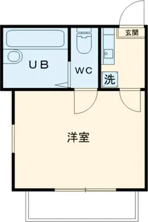 シャンテ小菅II【2階】の間取り