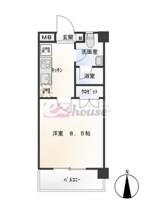 東京都杉並区高井戸東2【マンション】の間取り