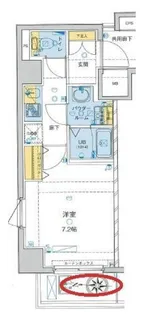 GENOVIA両国green veil【2階】の間取り