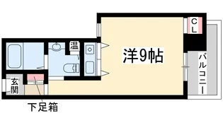 ミールズ新大阪【3階】の間取り