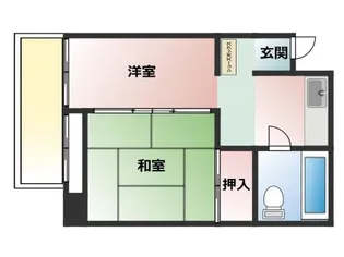 UMKビル【4階】の間取り
