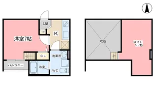 Impressive Magnolia Kyoto【1階】の間取り