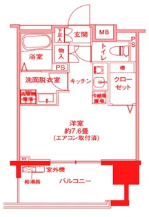 ヒルサイド横浜十日市場【3階】の間取り