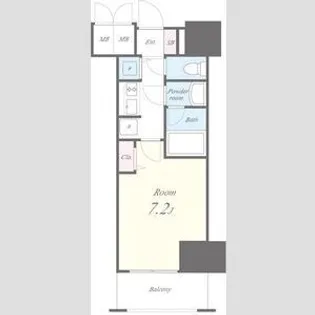 愛知県名古屋市中区丸の内2【マンション】の間取り
