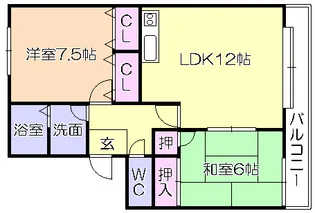 M・N・R・KOKUBU【3階】の間取り