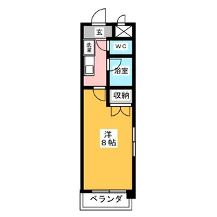 サンヴィエール神山【4階】の間取り