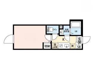 The Machiya Court【1階】の間取り