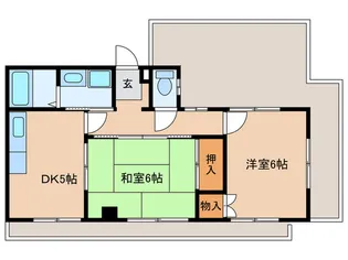 グレ-スホリベ2【6階】の間取り