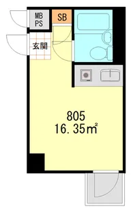 江戸川橋センチュリープラザ21【8階】の間取り