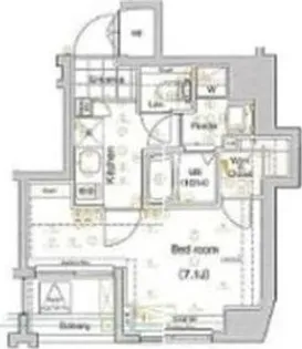 ARTESSIMO LUCE【6階】の間取り