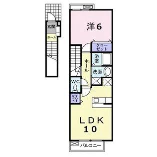メゾン・アミスタ【2階】の間取り