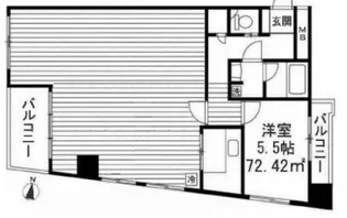 ベルメゾン池袋【2階】の間取り