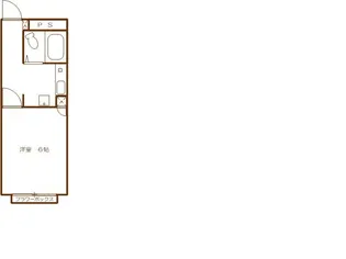 パルコーポ金井【1階】の間取り